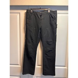 Dovetail Workwear Britt Utility Canvas black cargo pants